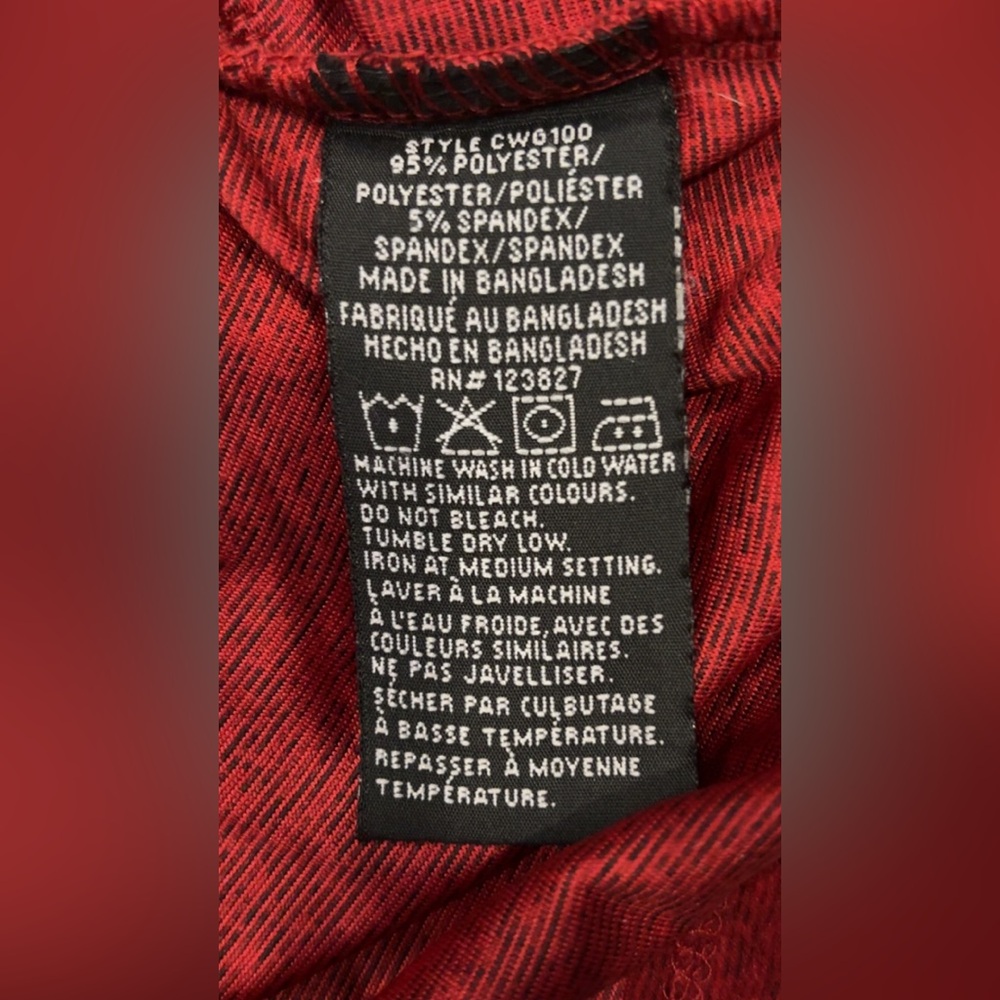 Canada Weather Gear Women's Supreme Soft Mock Neck Sweater Size Medium Red - Picture 6 of 10